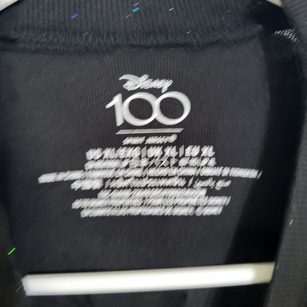 Disney 100 Platinum Celebration Finale Spirit Jersey Adult XL Black Glitter WDW - Picture 6 of 11